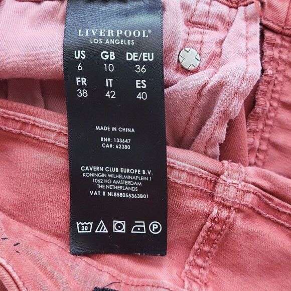 Liverpool Kay Skinny Colored Jean - Picture 6 of 8